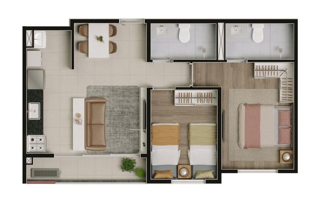 Apartamento, 2 quartos, 85 m² - Foto 13