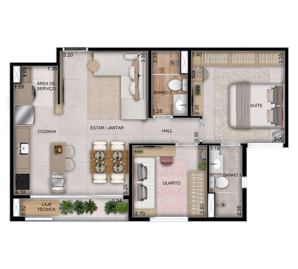 Apartamento, 3 quartos, 76 m² - Foto 22