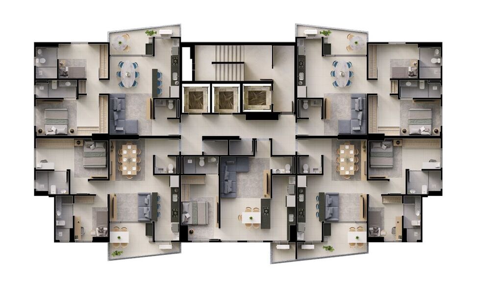 Apartamento, 1 quarto, 57 m² - Foto 29