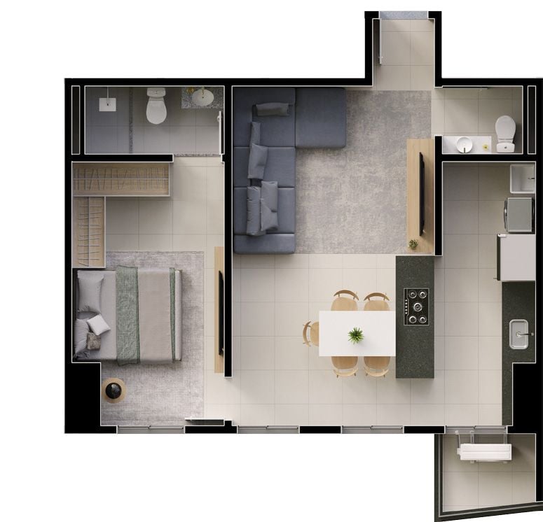 Apartamento, 2 quartos, 78 m² - Foto 38