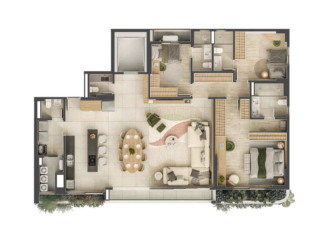 Apartamento, 3 quartos, 151 m² - Foto 60