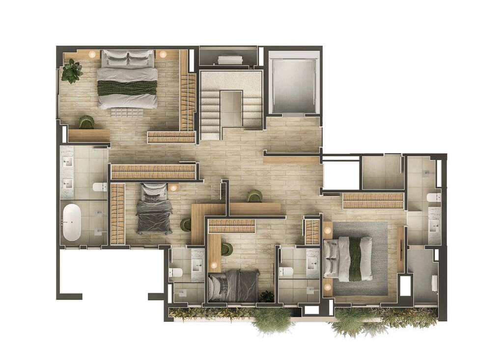 Apartamento, 4 quartos, 289 m² - Foto 62