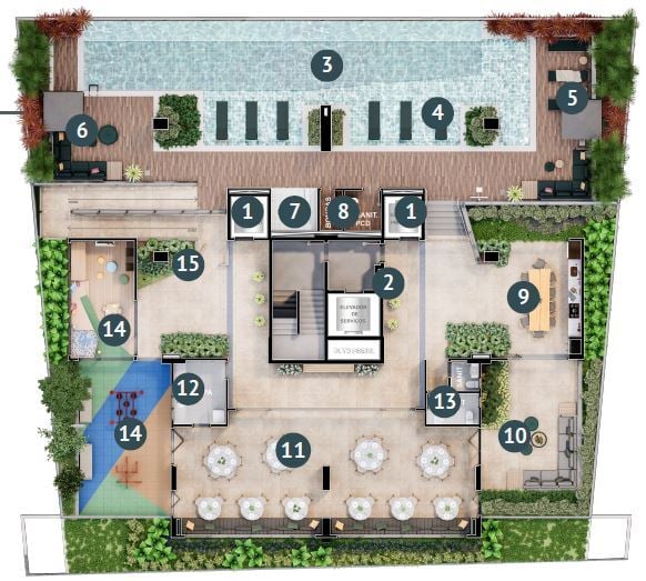 Apartamento, 4 quartos, 348 m² - Foto 64