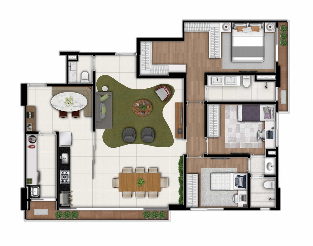 Apartamento, 3 quartos, 130 m² - Foto 15