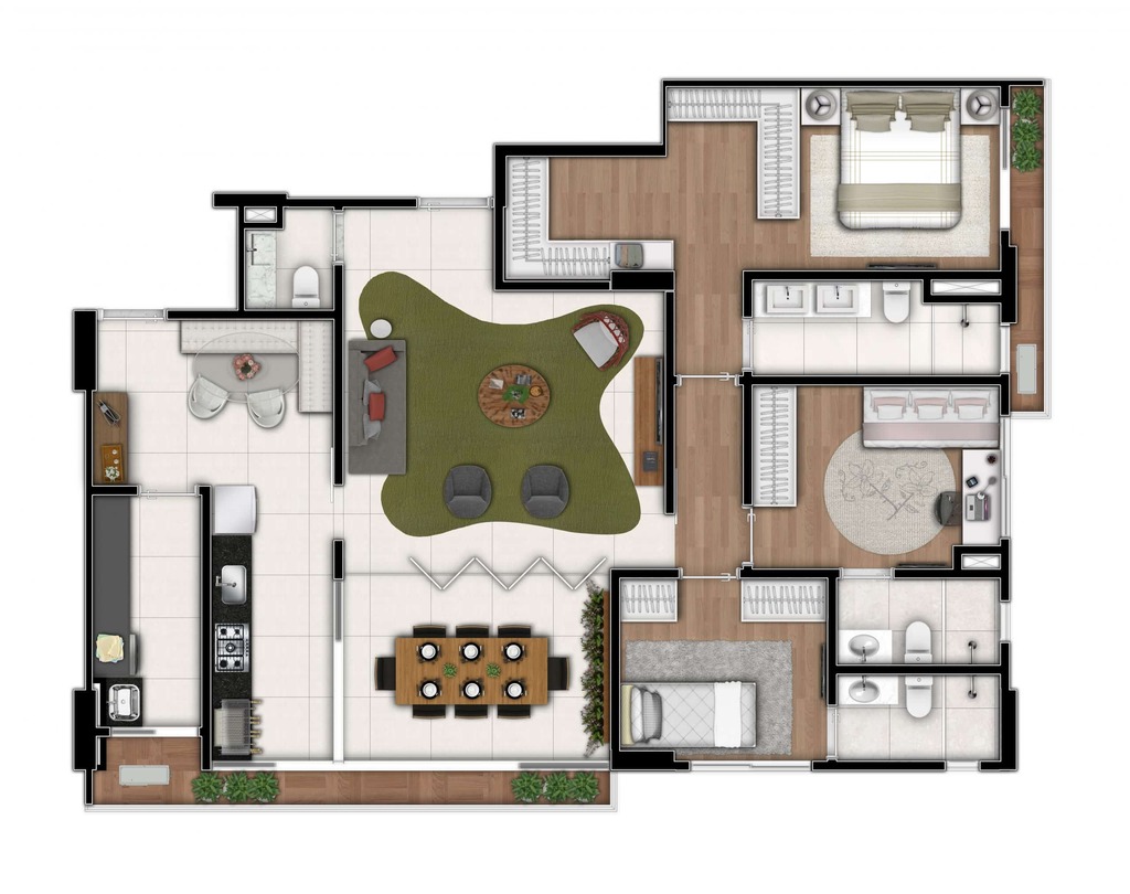 Apartamento, 3 quartos, 130 m² - Foto 17