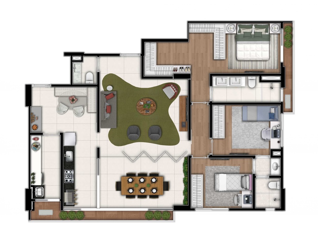 Apartamento, 3 quartos, 130 m² - Foto 18