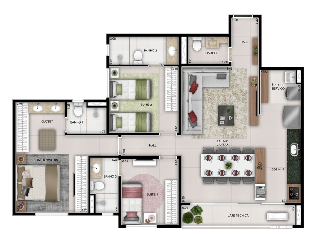 Apartamento, 2 quartos, 67 m² - Foto 21