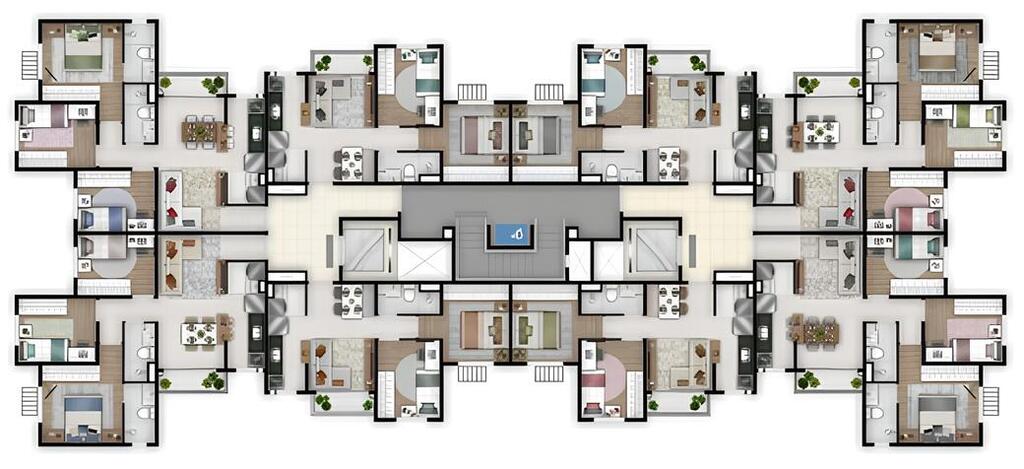 Apartamento, 3 quartos, 61 m² - Foto 16