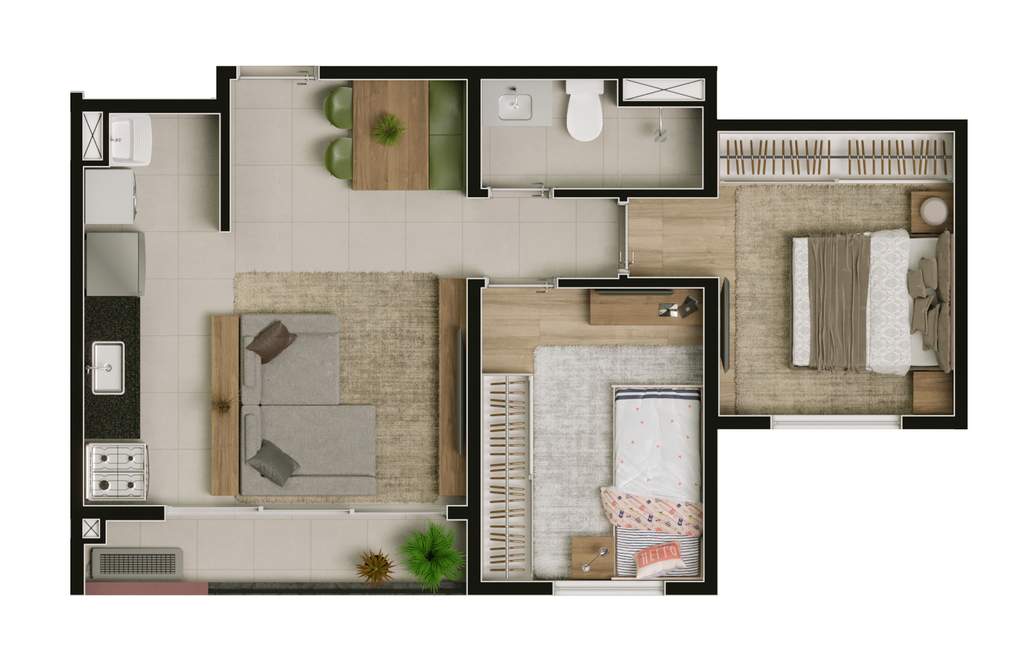 Apartamento, 2 quartos, 70 m² - Foto 17