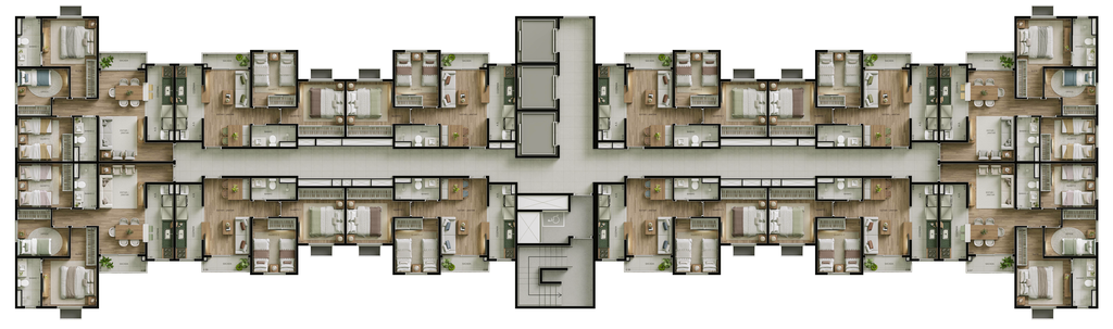 Apartamento, 2 quartos, 43 m² - Foto 15