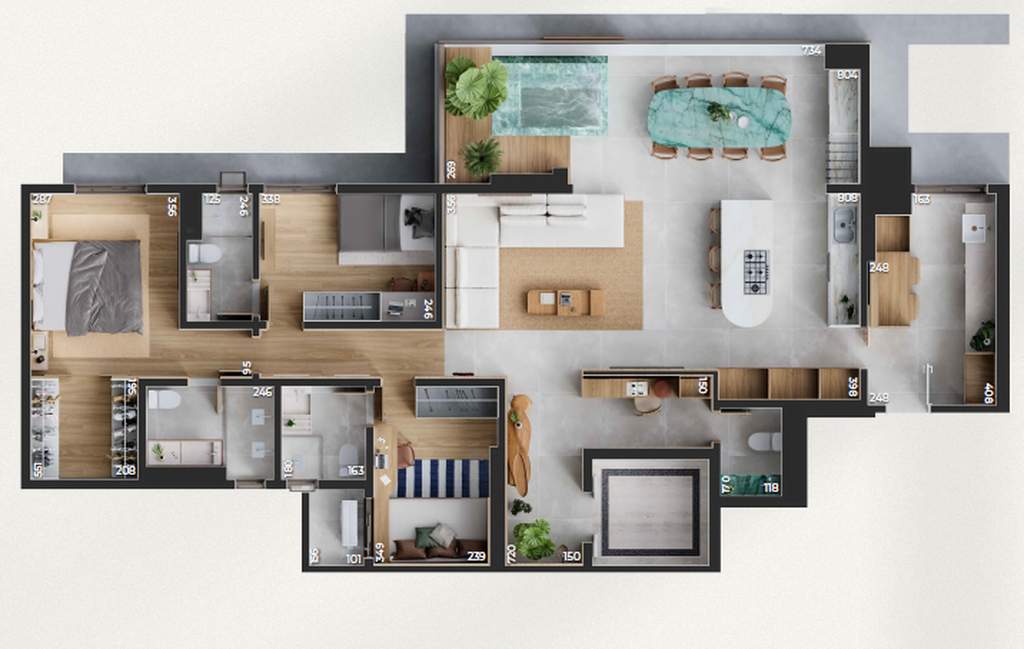 Apartamento, 3 quartos, 118 m² - Foto 49