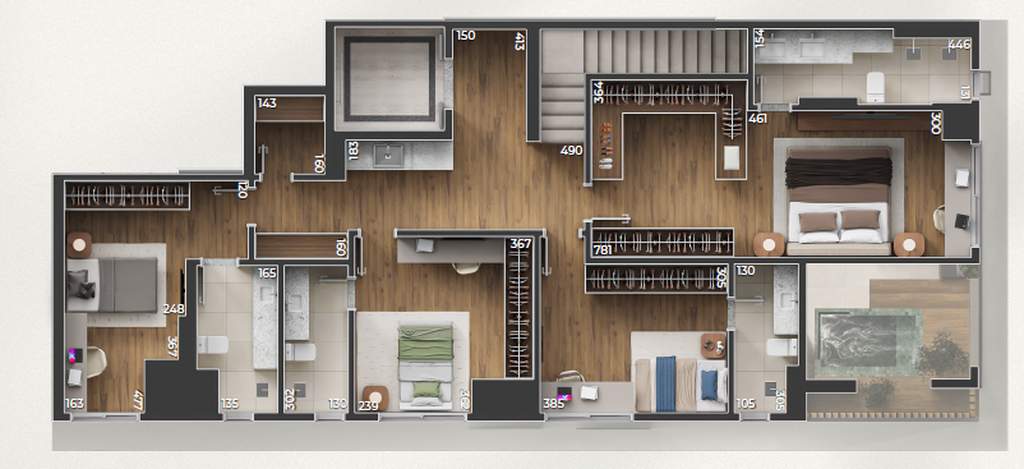 Apartamento, 3 quartos, 130 m² - Foto 53