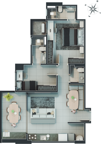 Apartamento, 3 quartos, 83 m² - Foto 37