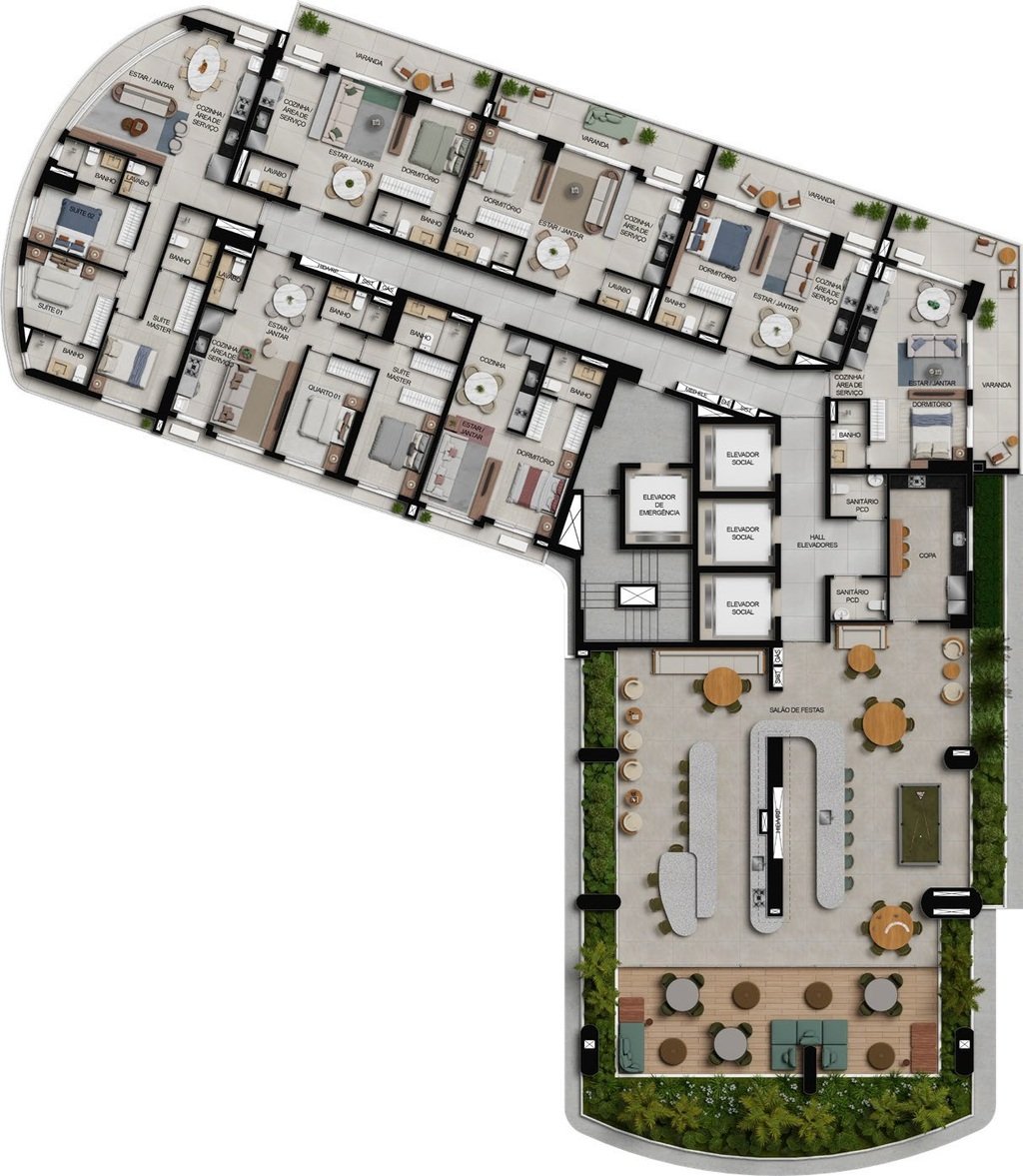 Apartamento, 2 quartos, 73 m² - Foto 49