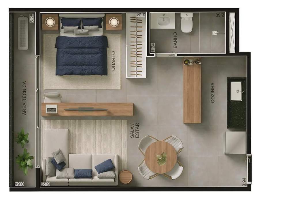 Apartamento, 2 quartos, 62 m² - Foto 18