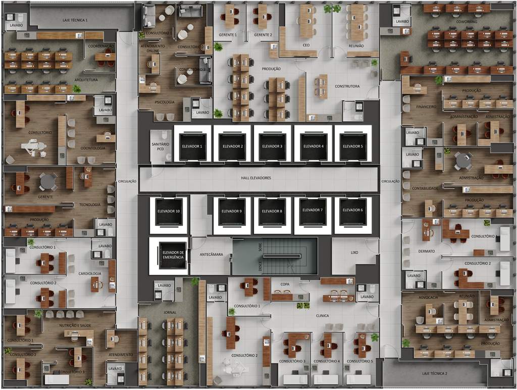 Sala-Conjunto, 42 m² - Foto 38