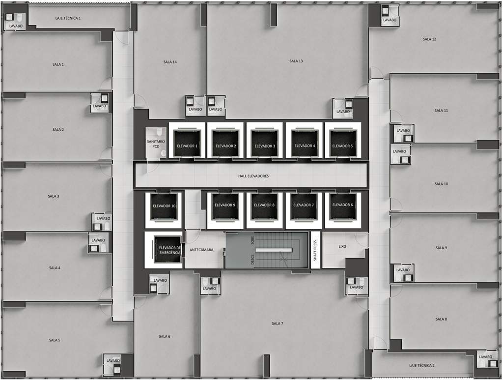 Sala-Conjunto, 42 m² - Foto 26