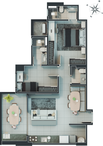 Apartamento, 3 quartos, 83 m² - Foto 37