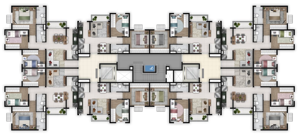 Apartamento, 3 quartos, 61 m² - Foto 16